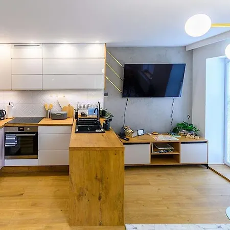 Slaski 46m, Ksiaz Kuchnia Klimatyzacja Wifi Parking Bad Salzbrunn