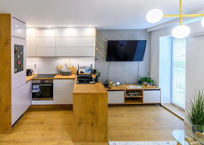 Slaski 46m, Ksiaz Kuchnia Klimatyzacja Wifi Parking Щавно-Здруй