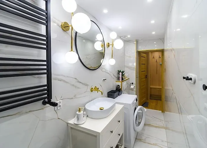 Апартаменты Slaski 46m, Ksiaz Kuchnia Klimatyzacja Wifi Parking *